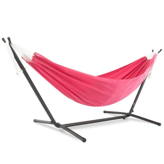 Rackhams 's Combo - Hot Pink Hammock with Stand (8ft) - image 1