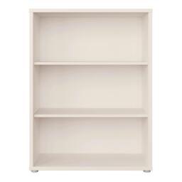 Rackhams Alice Springs Low Wide Bookcase with Open Shelving in Sand - Manufactured Wood - 1 - Sand - thumbnail 3
