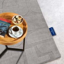 Rackhams Alexis Wool Grey Rug - 120X170 cm - thumbnail 4