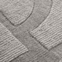 Rackhams Alexis Wool Grey Rug - 120X170 cm - thumbnail 2