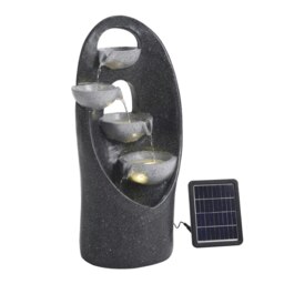 Rackhams 68cm H 4-Tier Cascading Garden Water Feature water fountain - thumbnail 4