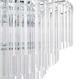 Rackhams Seraphina Tiered Glass Chandelier - thumbnail 4