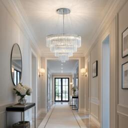 Rackhams Seraphina Tiered Glass Chandelier - thumbnail 2