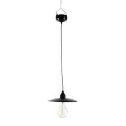Rackhams Timeless Hanging Solar Lamp – Vintage Style Outdoor Lantern with Warm White LED Filament - thumbnail 4