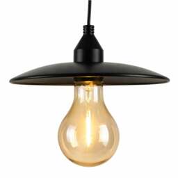 Rackhams Timeless Hanging Solar Lamp – Vintage Style Outdoor Lantern with Warm White LED Filament - thumbnail 1