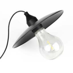 Rackhams Timeless Hanging Solar Lamp – Vintage Style Outdoor Lantern with Warm White LED Filament - thumbnail 3