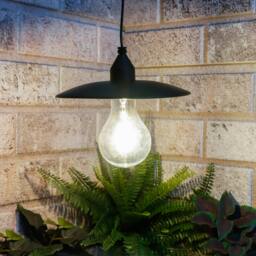 Rackhams Timeless Hanging Solar Lamp – Vintage Style Outdoor Lantern with Warm White LED Filament - thumbnail 5