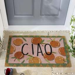 Rackhams Natural Ciao Orange Coir Doormat - 45x75 cm - thumbnail 4
