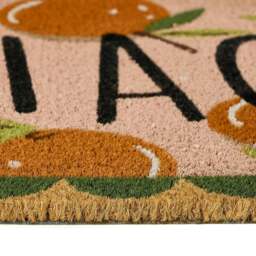 Rackhams Natural Ciao Orange Coir Doormat - 45x75 cm - thumbnail 3