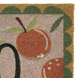 Rackhams Natural Ciao Orange Coir Doormat - 45x75 cm - thumbnail 2