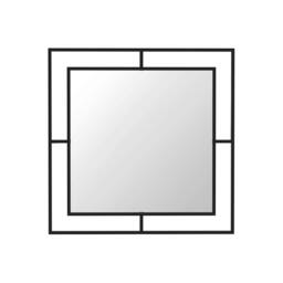 Rackhams Corner Modern Design Mirror Black - Black - thumbnail 2