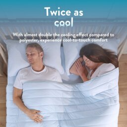 Rackhams Ultracool Nylon Summer Duvet - King - Ideal for Summer - thumbnail 2