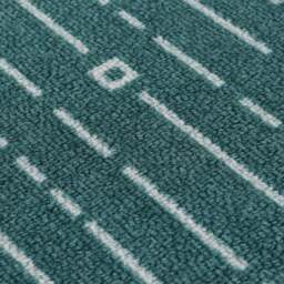 Rackhams Savio Machine Washable Doormat and Runner, Teal - thumbnail 6