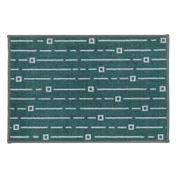 Rackhams Savio Machine Washable Doormat and Runner, Teal - thumbnail 3