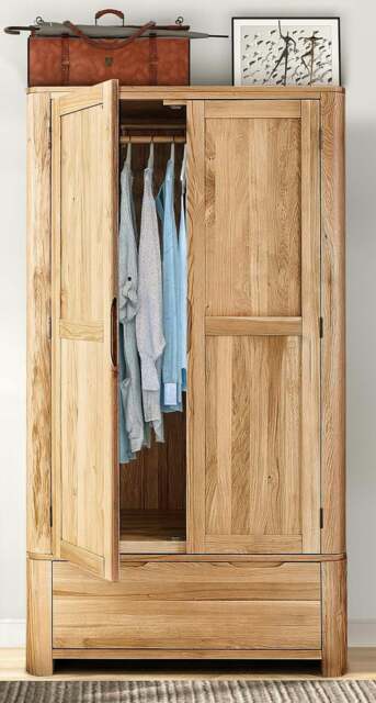 Rackhams Stafford Bedroom Furniture: Experience Elegance with Oak Effect Design - Wardrobe - image 1