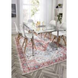 Rackhams Washable Rug Eterna Red - 67X200 cm - thumbnail 6