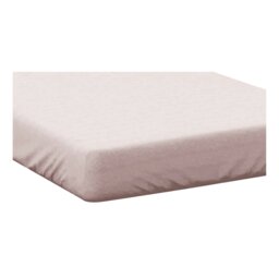Rackhams 200 Thread Count Egyptian Cotton Fitted Sheet - Powder Pink - Powder Pink - Double - 100% Egyptian Cotton - thumbnail 3