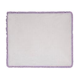 Rackhams Baby blanket - girls duck print - Lilac - One Size - thumbnail 3