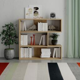 Rackhams Molly Modern Compact Bookcase Display Unit No.1 89cm - Anthracite Grey - thumbnail 5