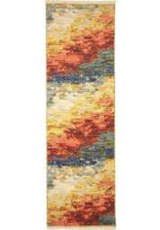 Rackhams Nomad Abstract Wool-Blend Rug – Multicolour - 240X340 cm - thumbnail 5