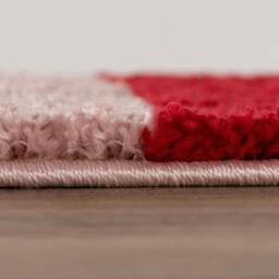 Rackhams Joli Geometric Red & Pink Rug - 160X230 cm - thumbnail 5
