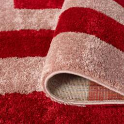 Rackhams Joli Geometric Red & Pink Rug - 160X230 cm - thumbnail 4
