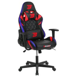 Rackhams Vision Esports Elite Junior PC Gaming Chair with RGB - Red - PU
