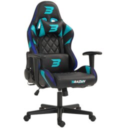 Rackhams Vision Esports Elite Junior PC Gaming Chair with RGB - Red - PU - thumbnail 3