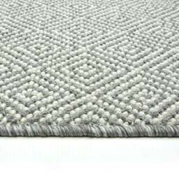 Rackhams Washable Designer Mat Diamond Grey - 132 - 67X180 cm - thumbnail 4