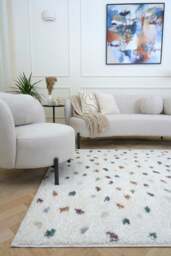 Rackhams Moodi Shaggy Multicolour Jubile Rug - 200X290 cm - thumbnail 2