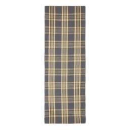 Rackhams Douglas Grey and Yellow Tartan Check Non-Slip 100% Wool Rug - 120 x 170 cm - thumbnail 3