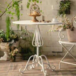 Rackhams Antonia Outdoor Garden Dining Table Set, Iron - Option 4 Garden Chairs x 2 - thumbnail 4