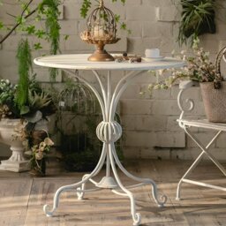 Rackhams Antonia Outdoor Garden Dining Table Set, Iron - Option 4 Garden Chairs x 2 - thumbnail 5