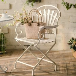 Rackhams Antonia Outdoor Garden Dining Table Set, Iron - Option 4 Garden Chairs x 2 - thumbnail 6