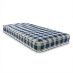 "Rackhams Budget Plus Spring Mattress - 6.5"" Deep, Durable Design - Blue - 1 - 2ft6 Shorty Small Single Mattress (75cm x 175cm)" - thumbnail 2