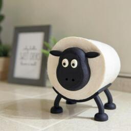 Rackhams Baa-rilliant Black Sheep Fun Toilet Roll Holder - Pack of 3 Sheep - thumbnail 4