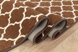 Rackhams Trellis Gel Mat - Brown Cream - 40cm x 60cm (1.3ft x 1.95ft) - thumbnail 2