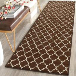 Rackhams Trellis Gel Mat - Brown Cream - 40cm x 60cm (1.3ft x 1.95ft)