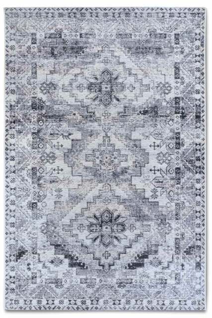 Rackhams Indoor & Outdoor Rug Esther Cream Grey - 160X235 cm