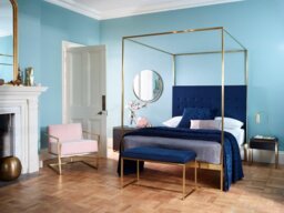 Rackhams Federico Wall Hanging Mirrors - Brushed Brass - thumbnail 4