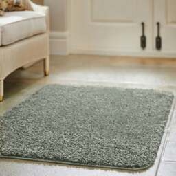 Rackhams Washable Fleck Rug - Green Colour - 100X150 cm - thumbnail 4