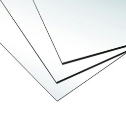 Rackhams 3pcs Acrylic Adhesive Wall Mirror Tiles - thumbnail 4