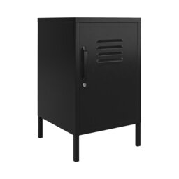 Rackhams Mission District End Table Black Metal - Black