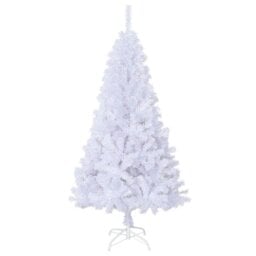 Rackhams Artificial Christmas Tree with Thick Branches White 120 cm PVC - White - PVC, steel - thumbnail 2