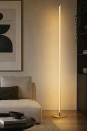 Rackhams Dimmable LED Floor Lamp with Remote Control - Black - thumbnail 3