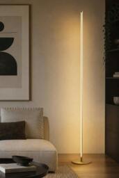 Rackhams Dimmable LED Floor Lamp with Remote Control - Black - thumbnail 2