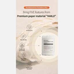Rackhams Hanji Body Wash Towel - thumbnail 4