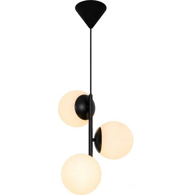 Rackhams Lilly 3-Spot - Ceiling pendant - Black - Black - Metal - 1 - image 1