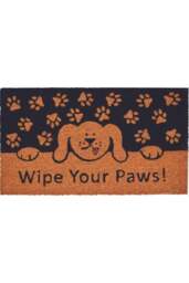 Rackhams Coir Animal Wipe Your Paws Mat 40x70 cm - thumbnail 1