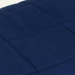 Rackhams Weighted Blanket Blue 150x200 cm 7 kg Fabric - thumbnail 4
